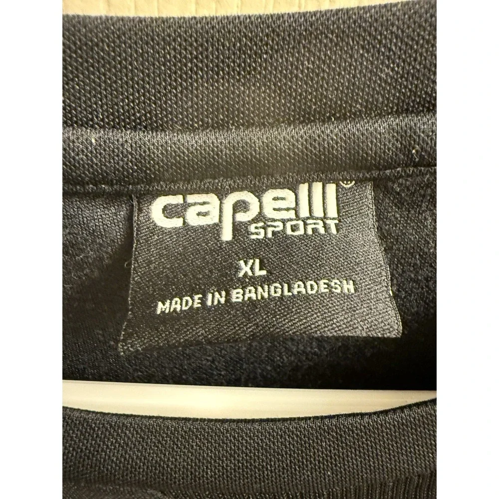 Capelli Sport Pipeline Mens‎ XL Soccer Club shirt long sleeve black